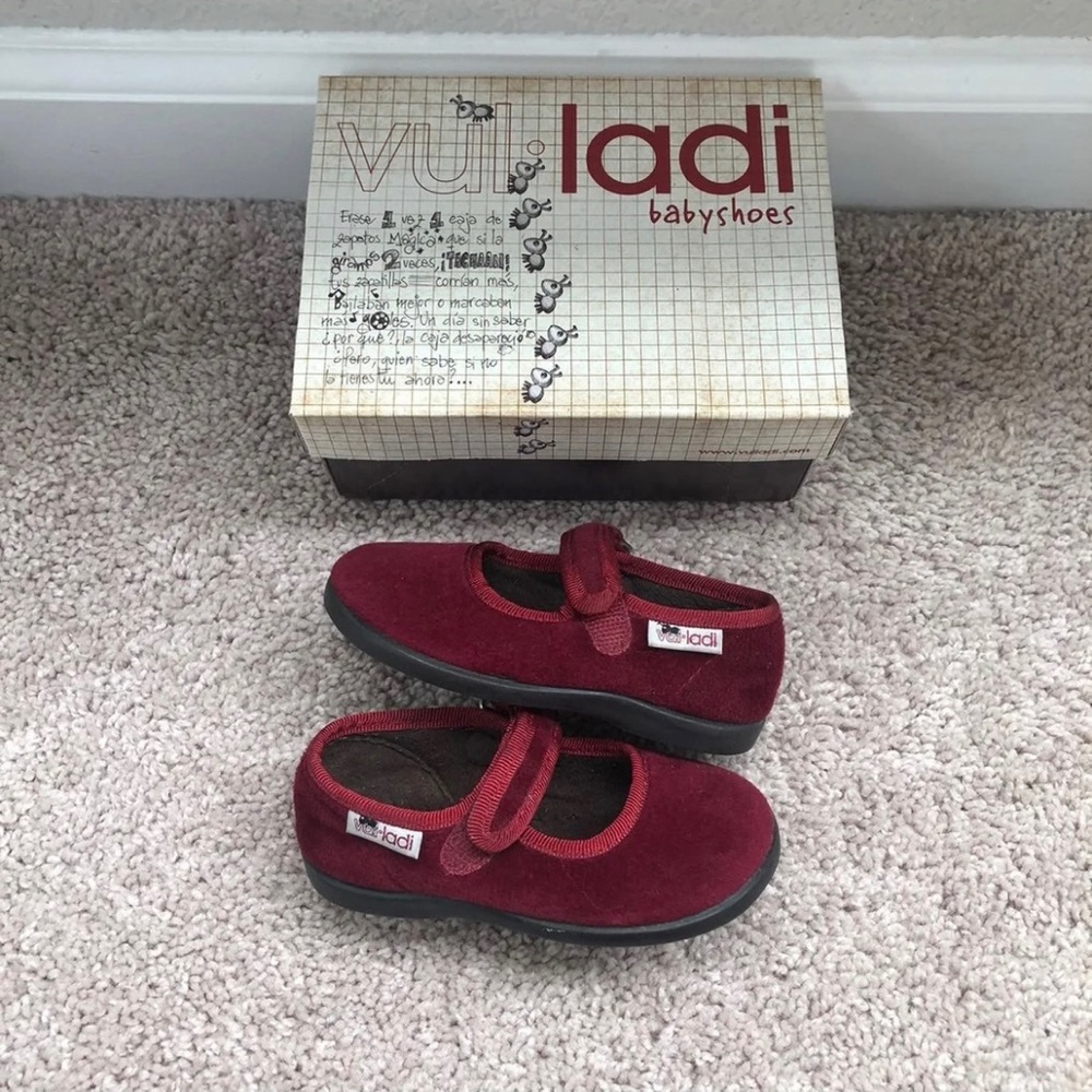 Vulladi Toddler Mary Jane Shoes Size 6